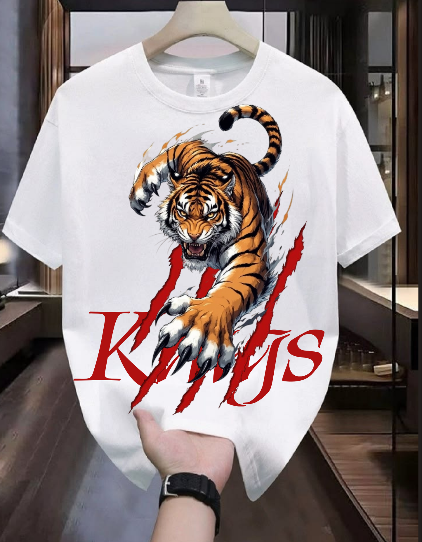 Tigar clow Premium GraPhic T- shirt