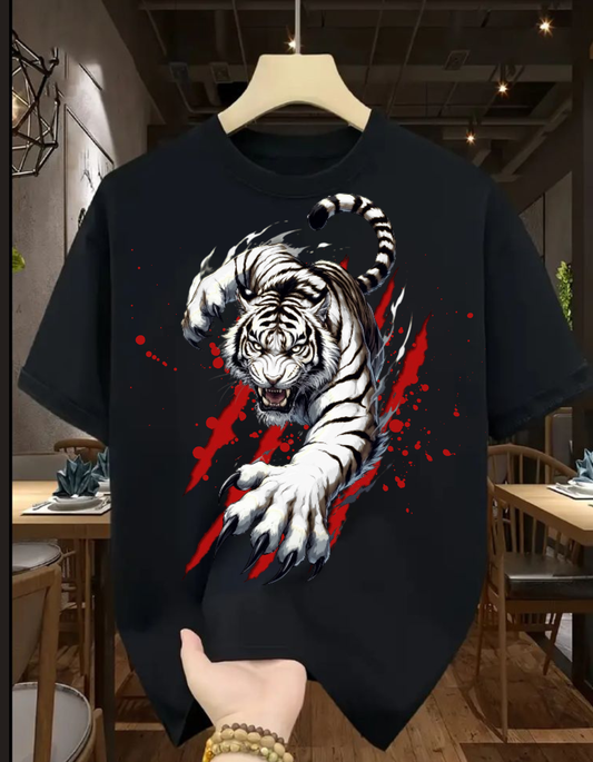 Tigar clow Premium GraPhic T- shirt