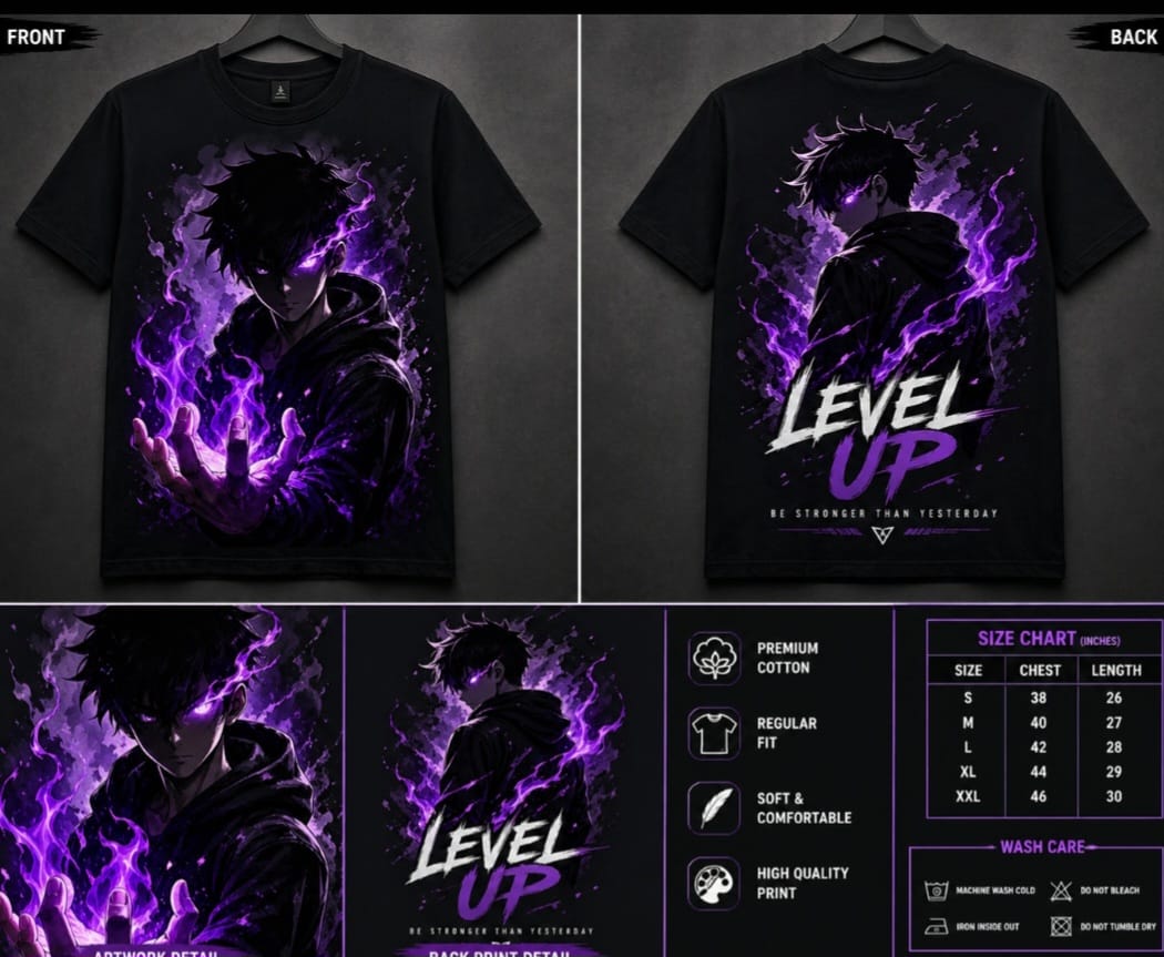 LEVEL UP T SHIRT